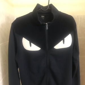 Fendi Zip up Sweater